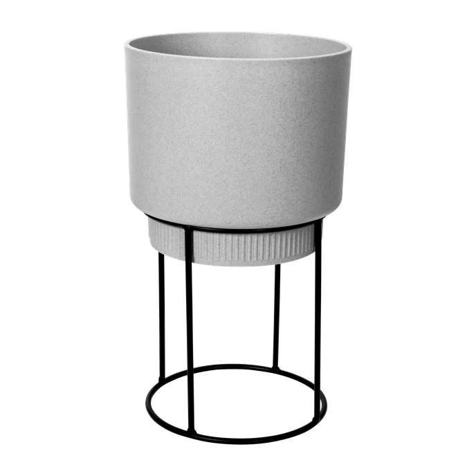 b.for studio round 22cm living concrete